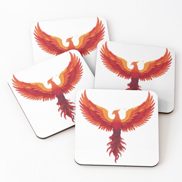 Item preview, Fiery Phoenix Rising designed and sold by LuxPrintLab.