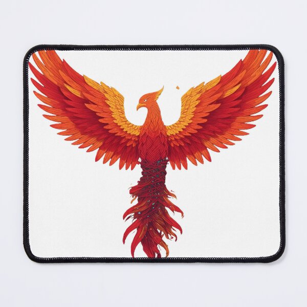 Item preview, Fiery Phoenix Rising designed and sold by LuxPrintLab.