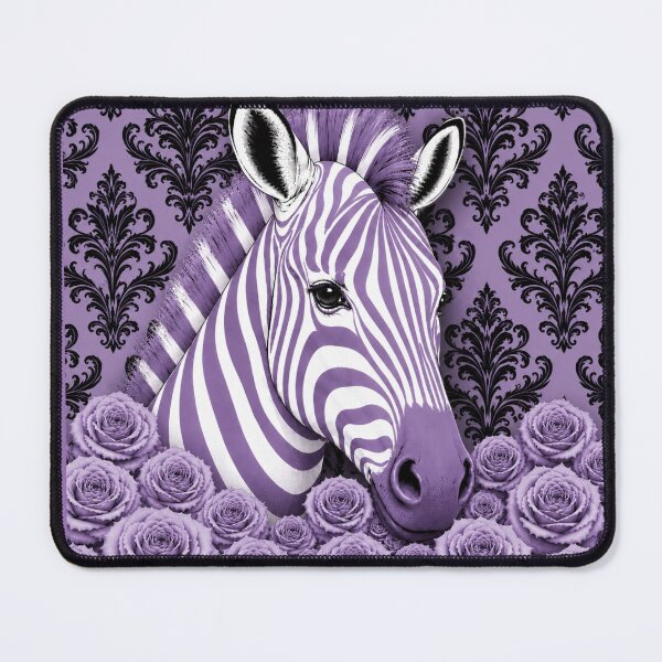 Item preview, Lilac Zebra & Black Baroque designed and sold by DesignsByPrnces.