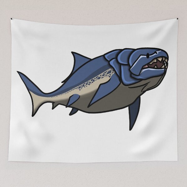 Item preview, Dunkleosteus in Pursuit designed and sold by PalaeoBros.