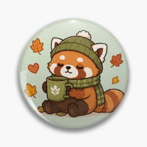 Item preview, Cozy Red Panda Vibes designed and sold by MellowMunchkins.