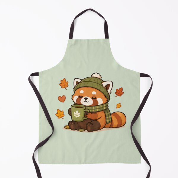 Aperçu de l'œuvre Ambiance panda roux chaleureuse créée et vendue par MellowMunchkins.