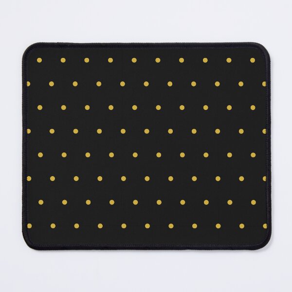 Item preview, micro puntos negros y dorados designed and sold by pattern-archive.
