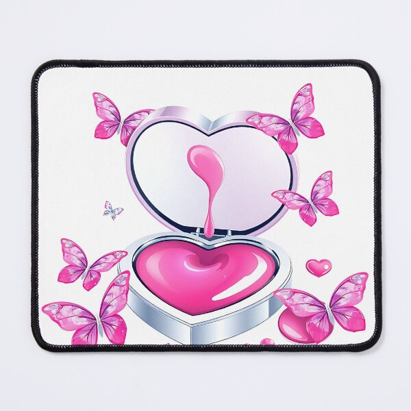 Item preview, Pocket Princess: Heart Compact Mirror with Lip Glo designed and sold by Mercella-Inc.