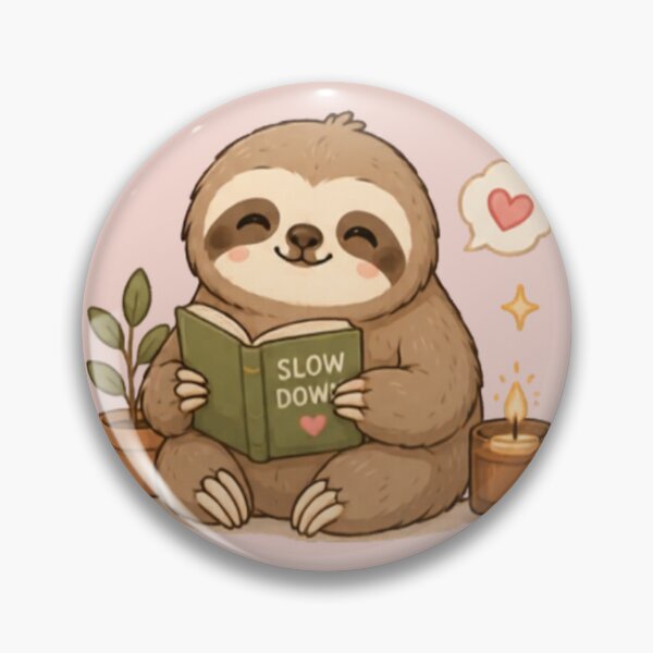 Item preview, Cute Book worm Sloth designed and sold by MellowMunchkins.