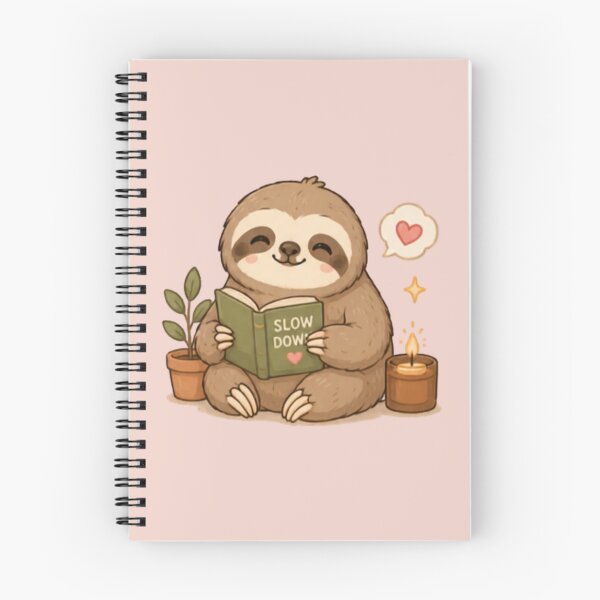Item preview, Cute Book worm Sloth designed and sold by MellowMunchkins.
