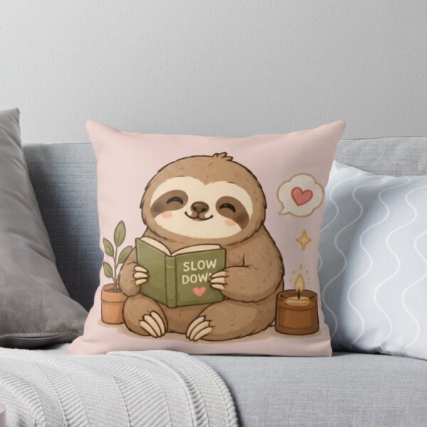 Item preview, Cute Book worm Sloth designed and sold by MellowMunchkins.