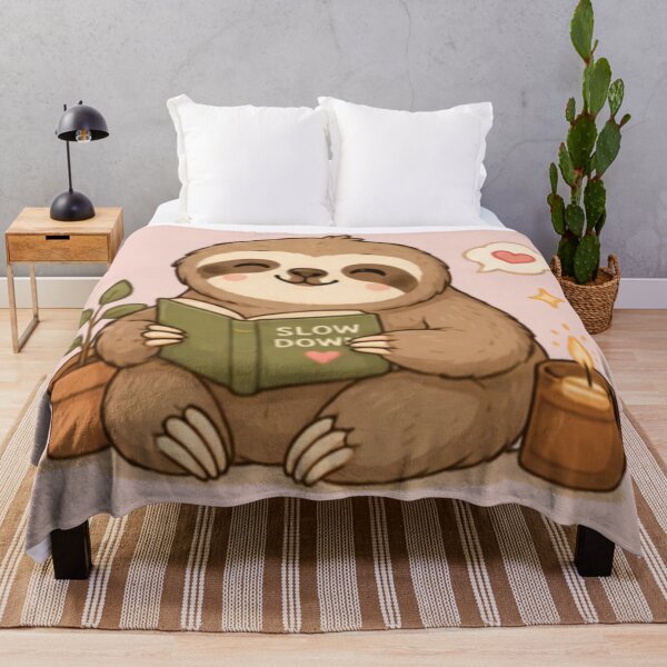 Item preview, Cute Book worm Sloth designed and sold by MellowMunchkins.