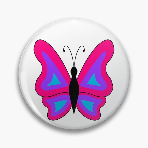 Item preview, Androgyne Pride butterflies designed and sold by Celeste Bocchicchio-Chaudhri.