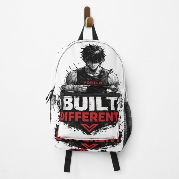 Item preview, VORZEN Built Different | Diseño de inspiración para la moda urbana inspirada en el anime designed and sold by VORZEN.