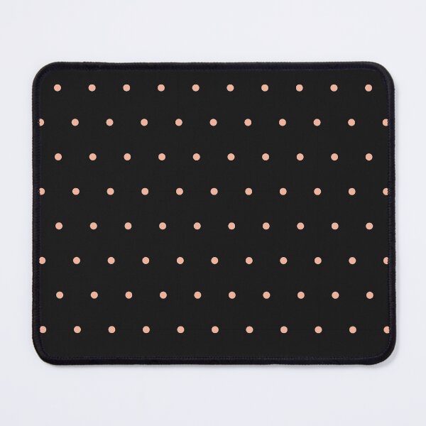 Item preview, Black and Peach micro dots designed and sold by pattern-archive.