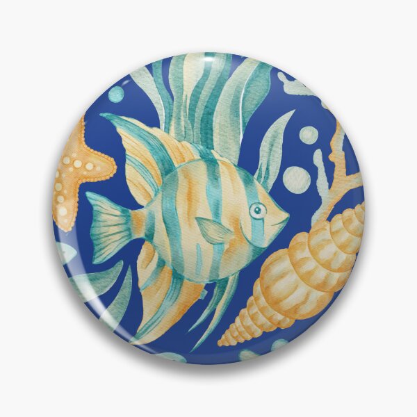 Item preview, Life is better by the sea | Fish & Ocean Design designed and sold by PureHopeStudio.