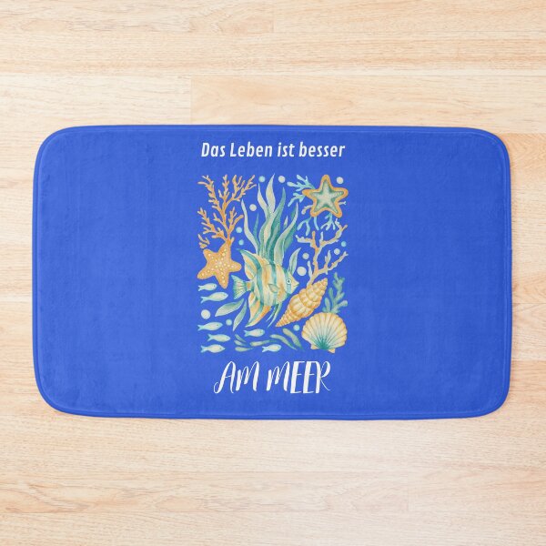 Item preview, Life is better by the sea | Fish & Ocean Design designed and sold by PureHopeStudio.