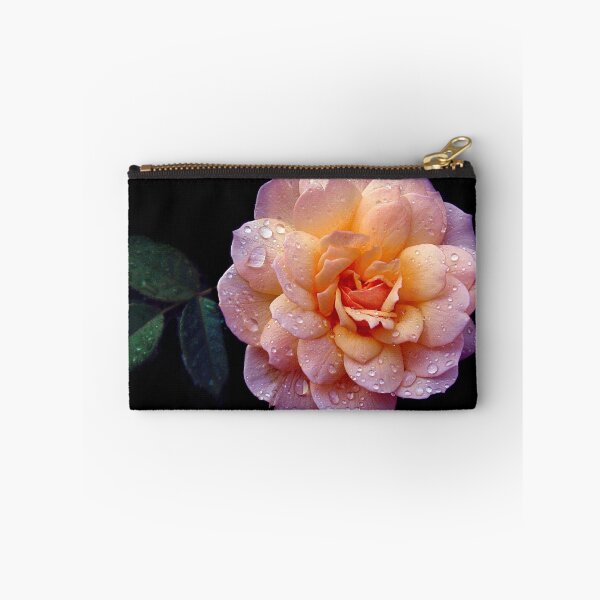 Item preview, Rain Kissed Peach Rose designed and sold by Jessica Jenney.