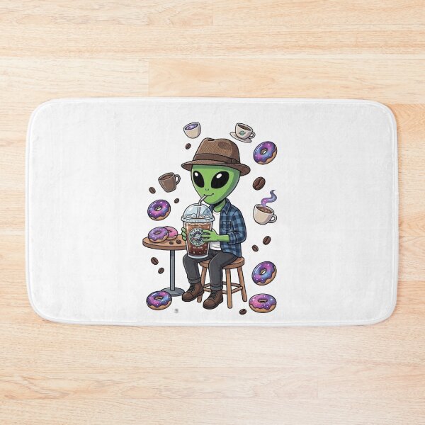 Item preview, Nebula Cafe: The Iced Coffee Alien designed and sold by fedetrev.