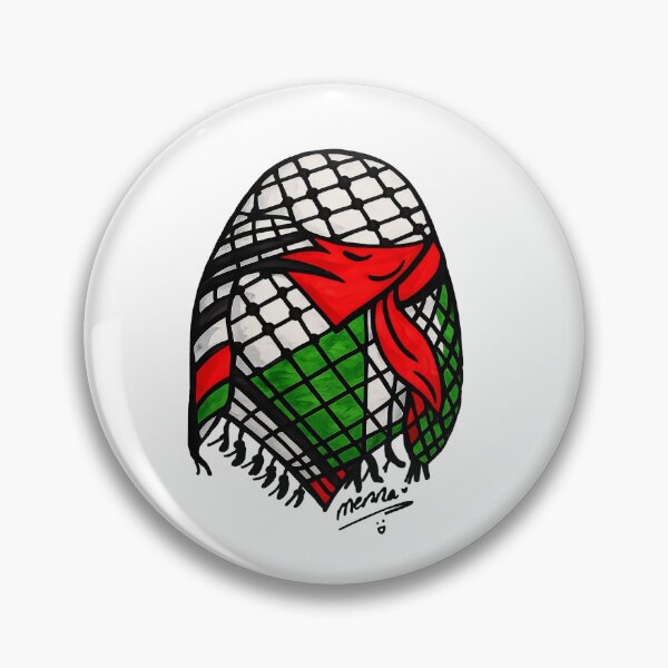 Item preview, Palestinian Keffiyeh designed and sold by Littlemennadraw.