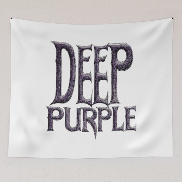 Item preview, deep purple logo rock band retro vintage fan art  designed and sold by LovPrime.