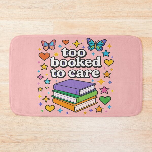 Item preview, Too Booked To Care Y2K Book Lover Aesthetic Design designed and sold by BookedAndDesign.