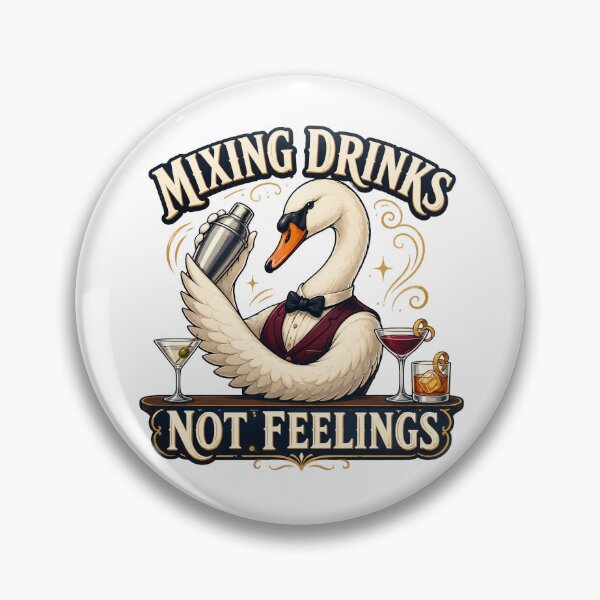 Item preview, Funny Swan Bartender Gift designed and sold by Gentlestate.