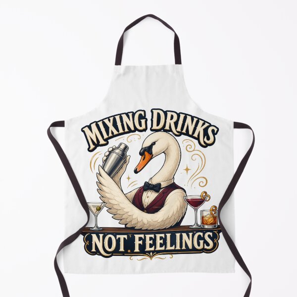 Item preview, Funny Swan Bartender Gift designed and sold by Gentlestate.
