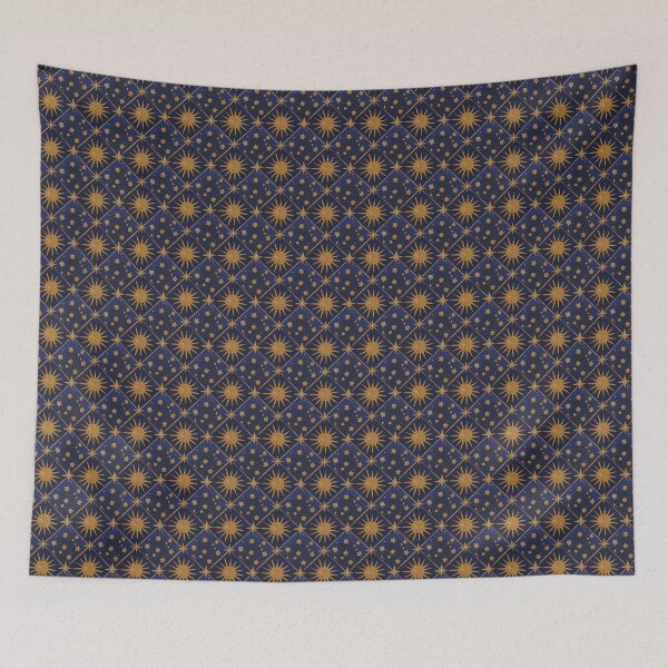 Item preview, Argyle Sun - Wizard Blue designed and sold by Neon-Harvest.