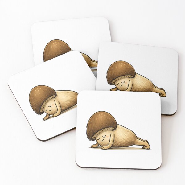 Item preview, Mushroom Core Strength Funny Yoga designed and sold by moTshiTshi.