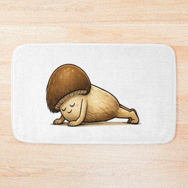 Item preview, Mushroom Core Strength Funny Yoga designed and sold by moTshiTshi.