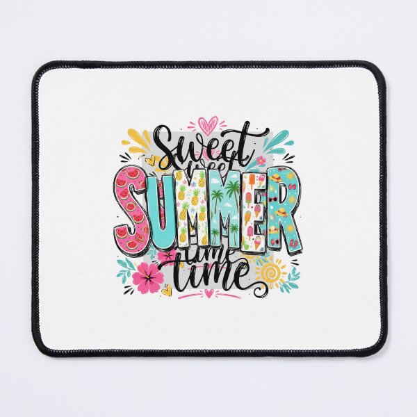 Item preview, Summer Vibes Tropical Summer Art with Sweet Hearts designed and sold by FormalDehyena.