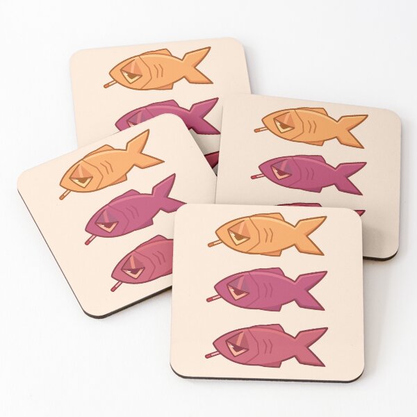 Item preview, Tired Fish designed and sold by BeWow.Shop.