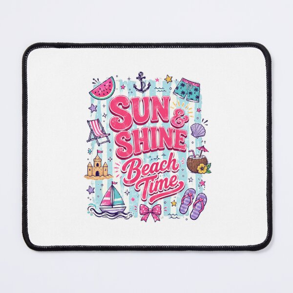 Item preview, Beach Summer Beach Time Retro Tropical Graphic designed and sold by FormalDehyena.