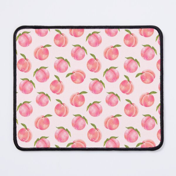 Item preview, Watercolor Peach Fruit Pattern Design designed and sold by Canvas-Whispers.