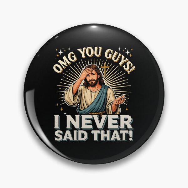 Item preview, I Never Said That Jesus Funny Religious for God Lover Lifestyle designed and sold by Redgiant87x.