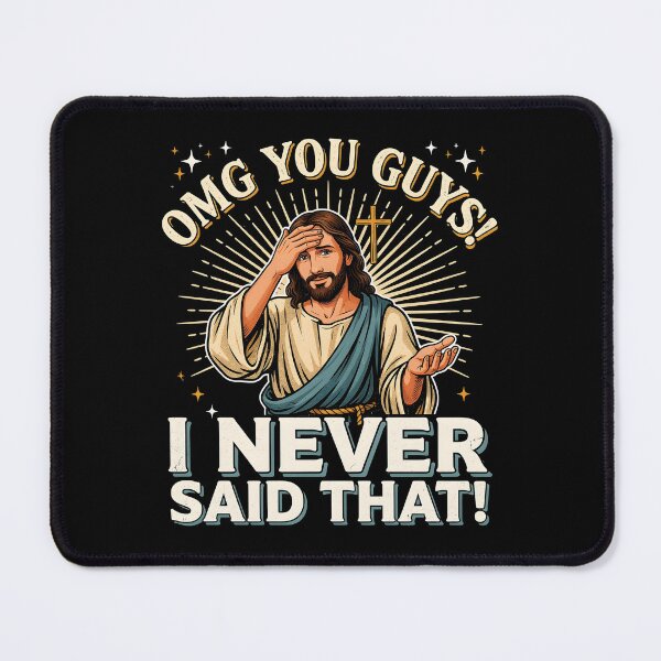 Item preview, I Never Said That Jesus Funny Religious for God Lover Lifestyle designed and sold by Redgiant87x.