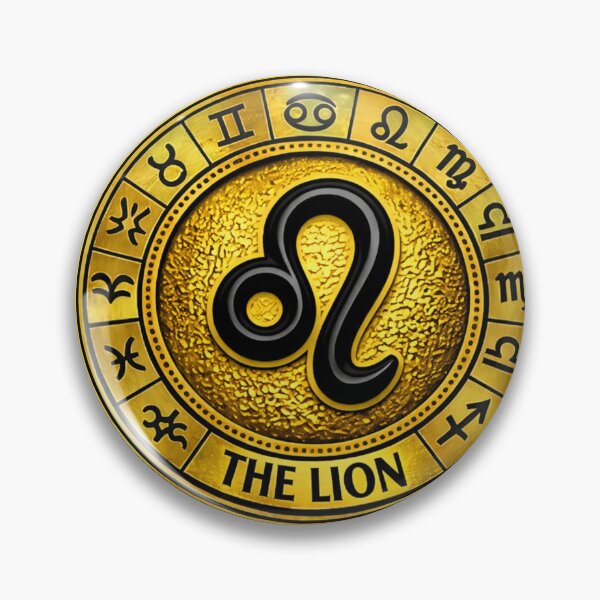Item preview, Leo – Golden Zodiac Disk designed and sold by Synthos1978.