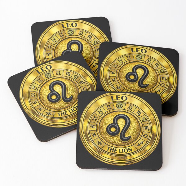 Item preview, Leo – Golden Zodiac Disk designed and sold by Warrior’s Path.