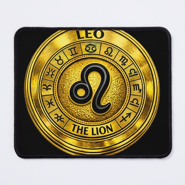 Item preview, Leo – Golden Zodiac Disk designed and sold by Warrior’s Path.