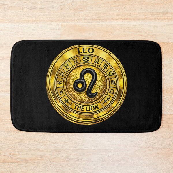 Item preview, Leo – Golden Zodiac Disk designed and sold by Warrior’s Path.