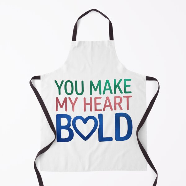 Item preview, You Make My Heart Bold – Colorful Minimalist Typography Design designed and sold by DesignsCreative.