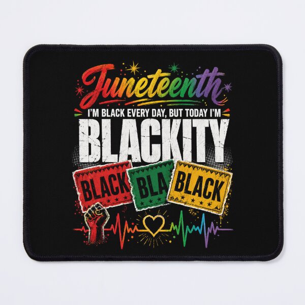 Item preview, Juneteenth Black History Rainbow Pride Fist Graphic designed and sold by FormalDehyena.
