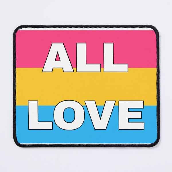 Item preview, All Love Pansexual Pride Flag designed and sold by PopBubbleShop.