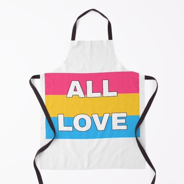 Item preview, All Love Pansexual Pride Flag designed and sold by PopBubbleShop.