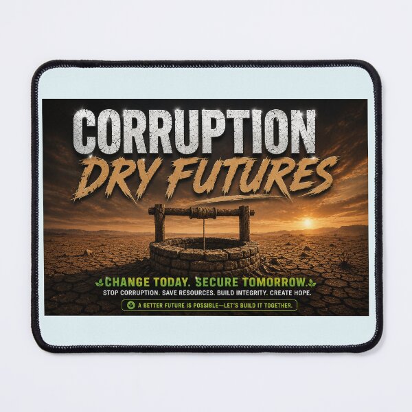 Item preview, Stop Corruption, Secure Tomorrow designed and sold by annenambiro.