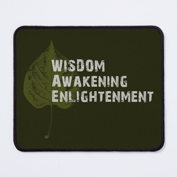 Item preview, Wisdom, Awakening, & Enlightenment Bodhi Leaf designed and sold by TheThankfulTyne.