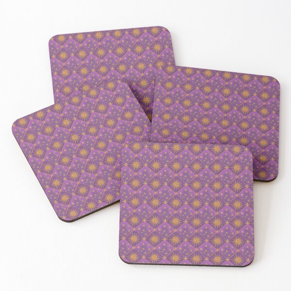 Item preview, Argyle Sun - French Lavender designed and sold by Neon-Harvest.