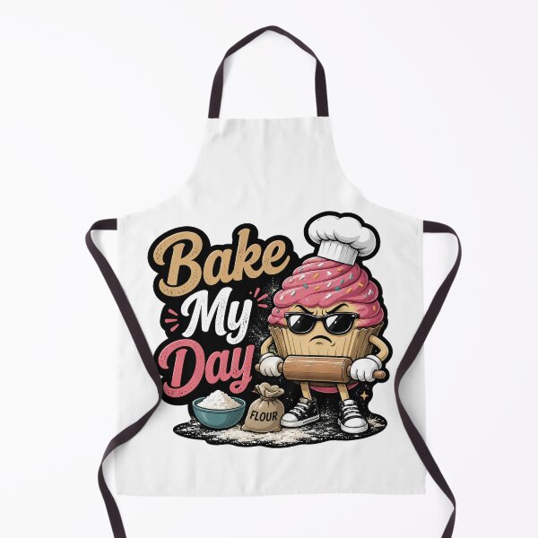 Item preview, Bake My Day Funny Baker Pun Shirt | Baking Humor Cupcake Chef Design designed and sold by digiscapeart.