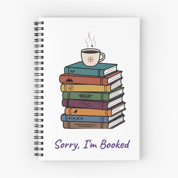 Item preview, Sorry Im Booked Funny Introvert Reading Books designed and sold by SW Shop.