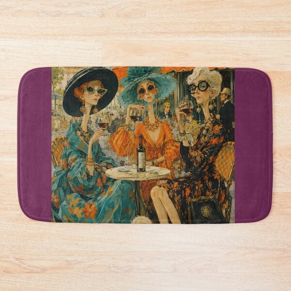 Item preview, Paris Café Society | Surreal Fashion Ladies in Mid-Century Elegance designed and sold by Vibranta Studio.