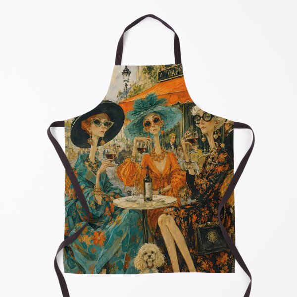 Item preview, Paris Café Society | Surreal Fashion Ladies in Mid-Century Elegance designed and sold by Vibranta Studio.