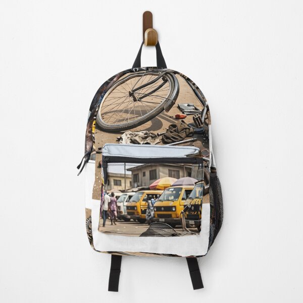 Item preview, Lagos Bicycle Repair Mechanic designed and sold by SavannaCanvas.
