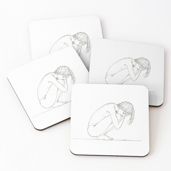 Item preview, Introspective Figure Sketch designed and sold by LuxPrintLab.